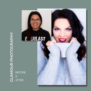 Glamour Shoot Before & After